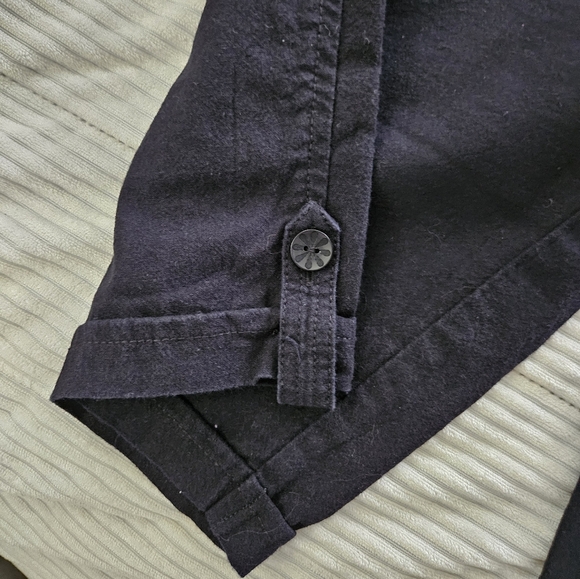 Breckenridge Black Casual Drawstring Capri Pants Size P/M - Picture 6 of 11